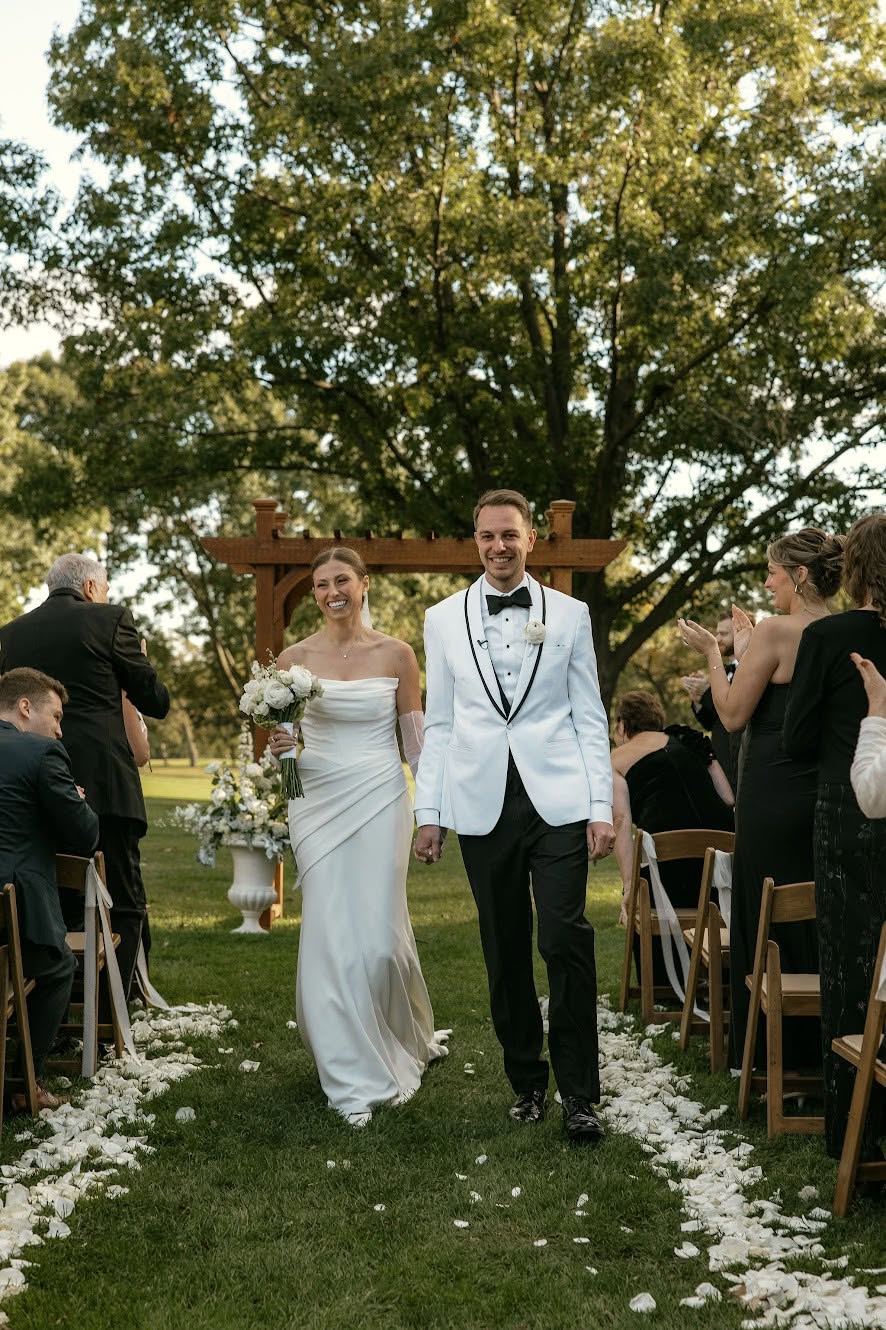 Megan + Nick’s Elgin Country Club Wedding | Kathryn’s Bridal