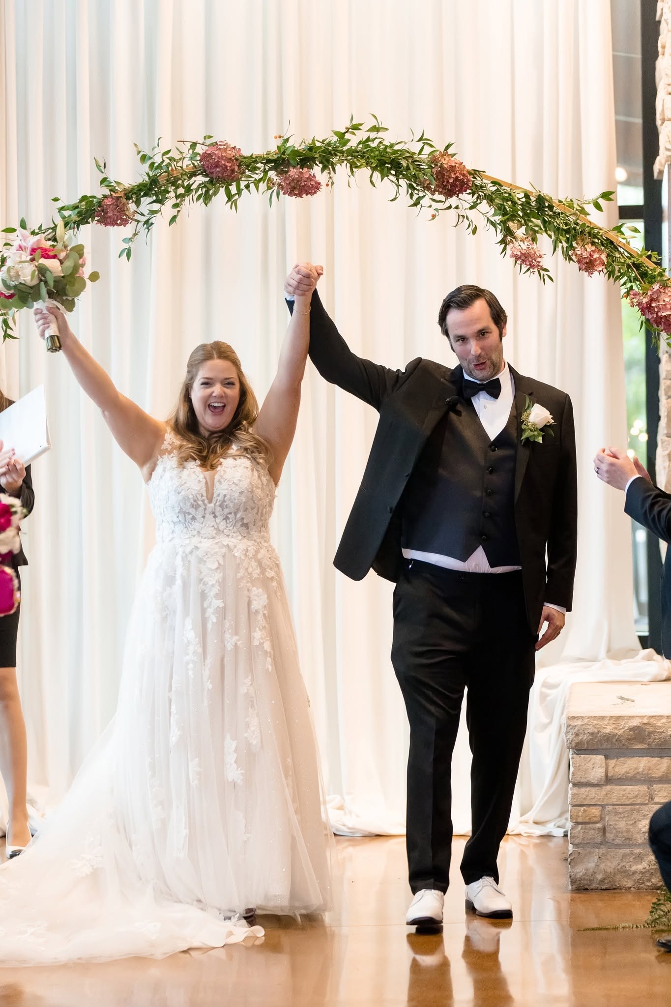 Tracy + Greg’s Wedding | A Sparkling Morilee Ball Gown